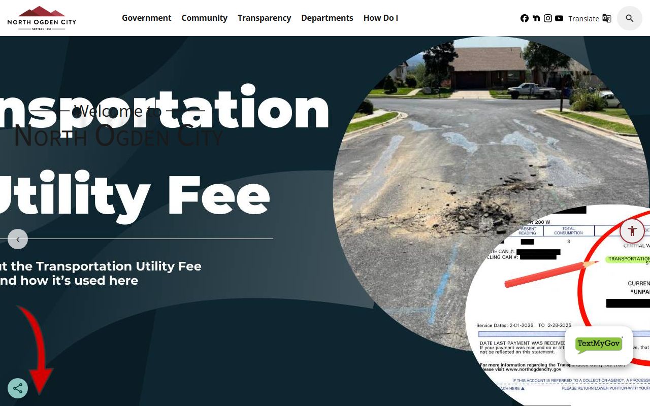 North Ogden Phone Directory city homepage screenshot