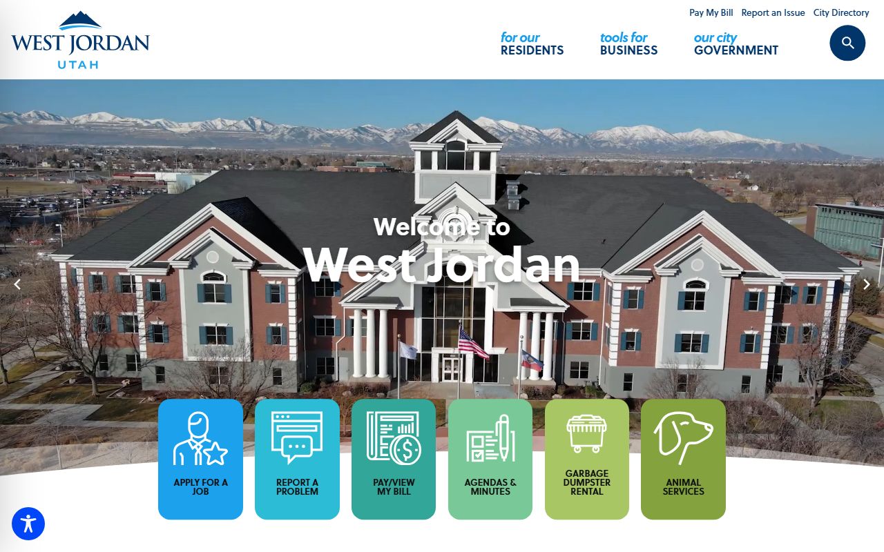 West Jordan Phone Directory city directory screenshot