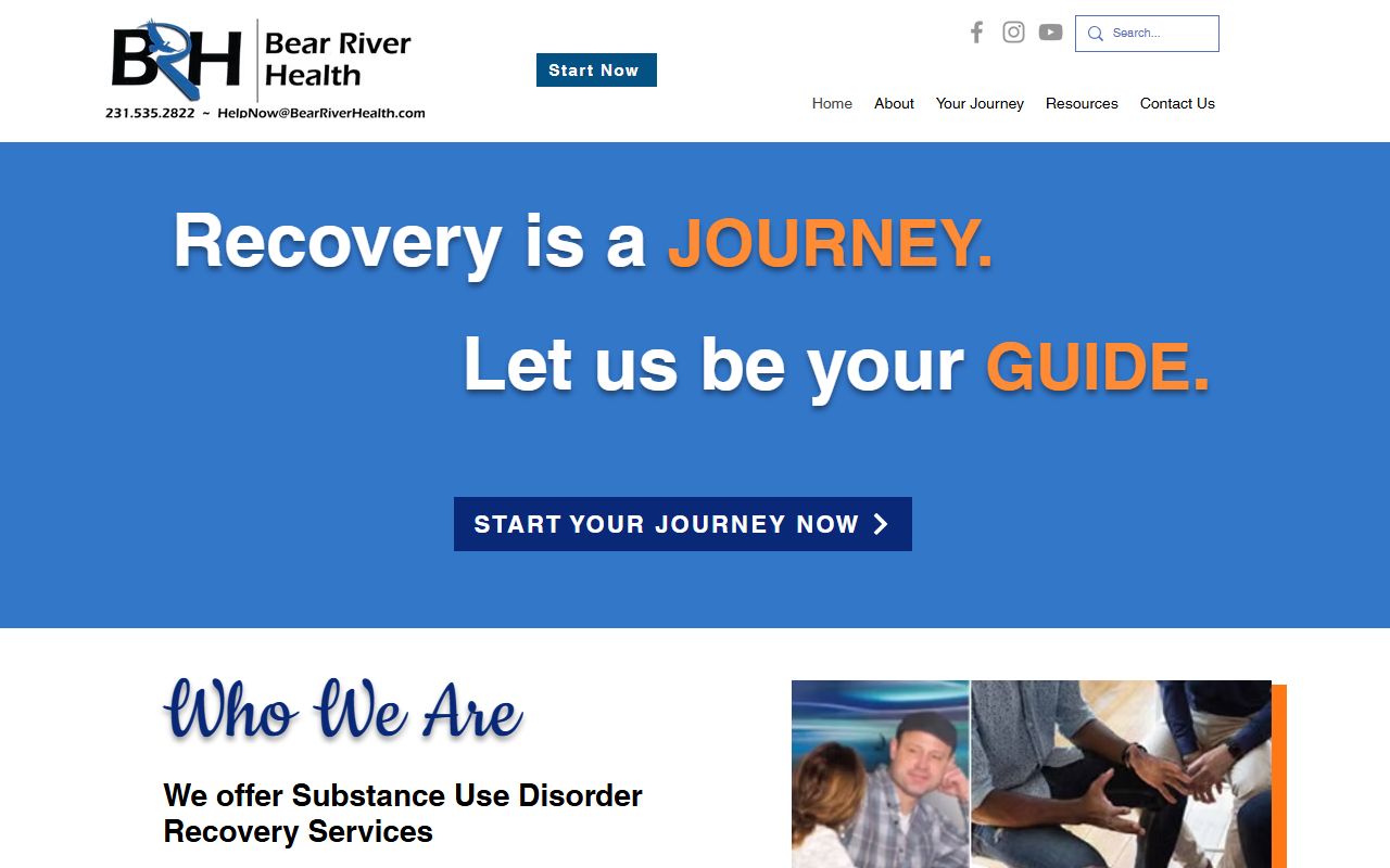 Cache County Phone Directory screenshot of Bear River Health Department contact resources